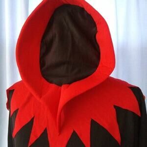 Adult Faceless Hooded Cloth Halloween Costume Mask Evil Reaper Demon Devil Death